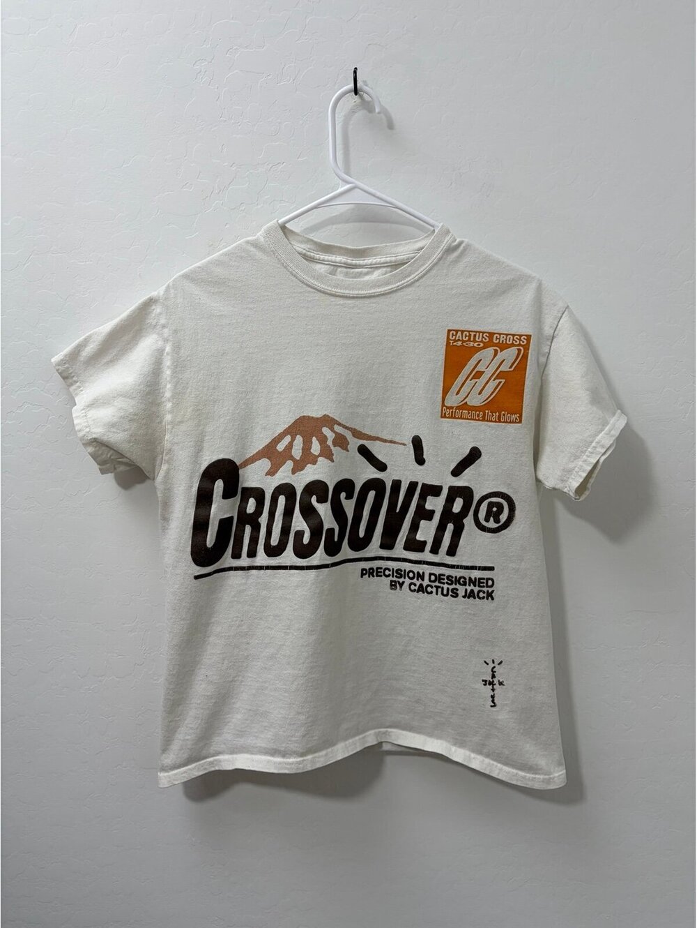 Travis Scott Cactus Jack Crossover Tee White - Mens size small